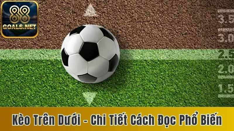 Kèo Trên Dưới - Chi Tiết Cách Đọc 4 Tỷ Lệ Cược Phổ Biến 1 Kèo trên dưới